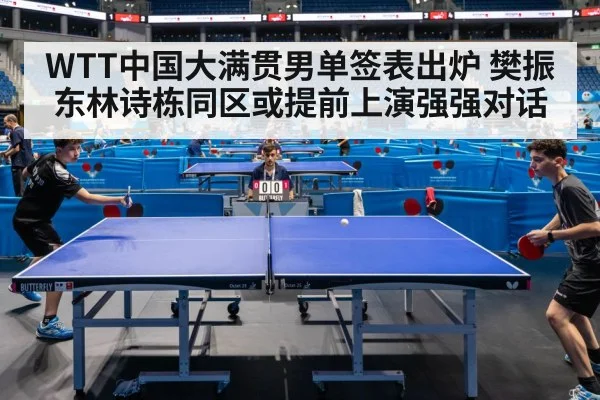 WTT中国大满贯男单签表出炉 樊振东林诗栋同区或提前上演强强对话